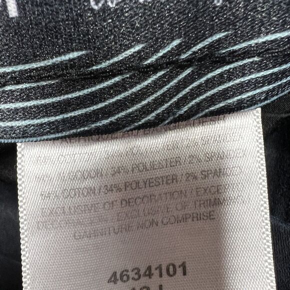 Lee Total Freedom Pant Men 12L‎ (34x32) Black Chino Casual Straight Leg Work - Picture 9 of 15